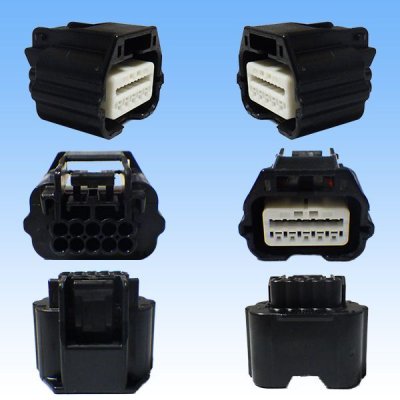 Photo3: [Yazaki Corporation] 025-type RH waterproof 10-pole coupler & terminal set