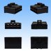 Photo2: [Yazaki Corporation] 250-type CN (A) non-waterproof 8-pole female-coupler & terminal set (black) (2)