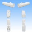 Photo2: [Sumitomo Wiring Systems] 050-type HC non-waterproof 3-pole coupler & terminal set (white) (2)