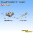 Photo4: [Sumitomo Wiring Systems] 090-type MT non-waterproof 10-pole male-coupler & terminal set (4)