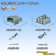 Photo5: [Sumitomo Wiring Systems] 250-type ETN non-waterproof 6-pole coupler & terminal set (5)