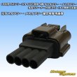 Photo6: 090-type 62 series type-E waterproof 4-pole male-coupler & terminal set (P5) (not made by Sumitomo / fitted to 4PF brown) (6)