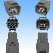 Photo3: [Yazaki Corporation] 090-type II series waterproof 6-pole coupler & terminal set type-2 (3)