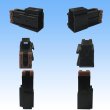 Photo2: [Yazaki Corporation] 375-type L-type non-waterproof 2-pole male-coupler & terminal set with rear holder (2)