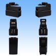 Photo2: [Yazaki Corporation] 250-type CN (A) non-waterproof 3-pole female-coupler & terminal set (black) (2)