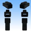 Photo3: [Yazaki Corporation] 305-type (for fusible link electric wires, etc) non-waterproof 1-pole coupler & terminal set (black) (3)